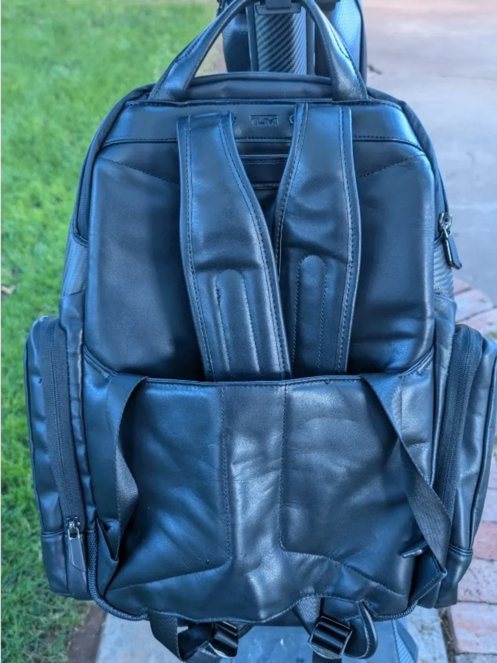 Tumi McLaren Paddock Backpack with CX6 carbon fiber; $2,195 retail